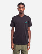 T-shirt Belle saison noir carbone