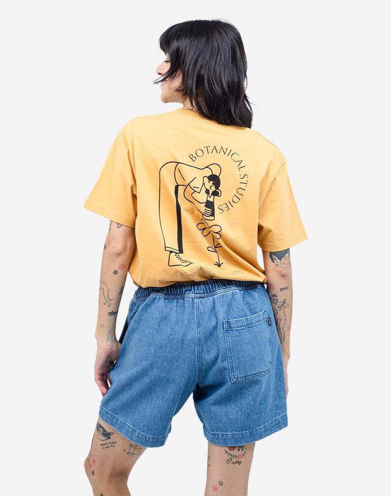 Tshirt Botanical ocre
