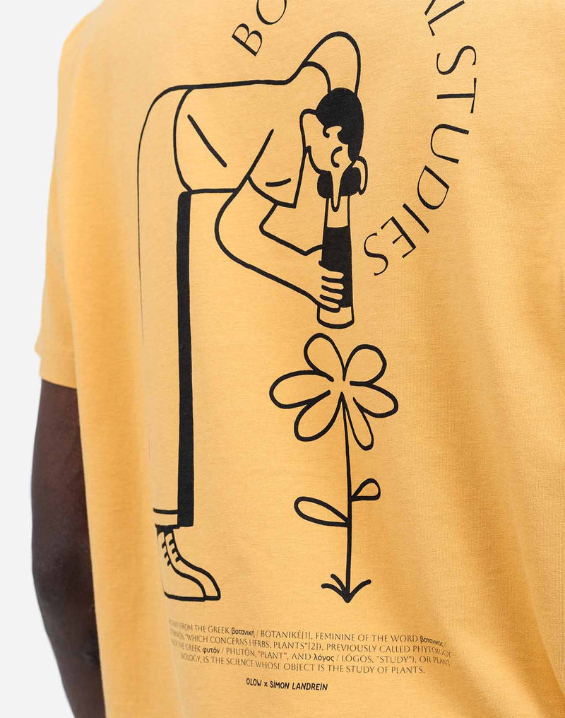 Tshirt Botanical ocre