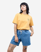 Tshirt Botanical ocre