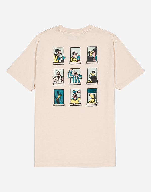 Tshirt Building crème