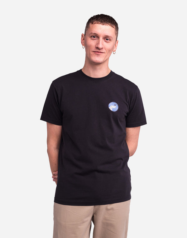T-shirt Cup noir carbone