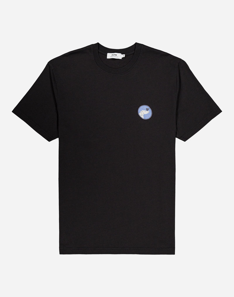 T-shirt Cup noir carbone