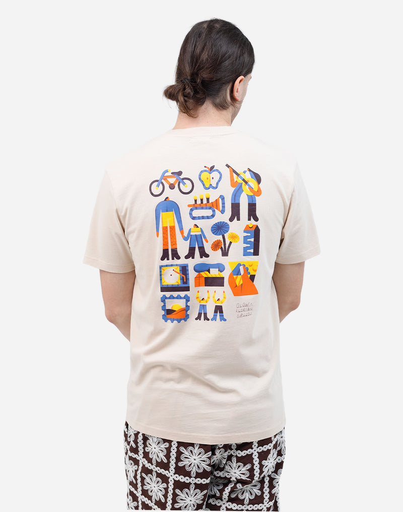 Tshirt Ecosystem crème