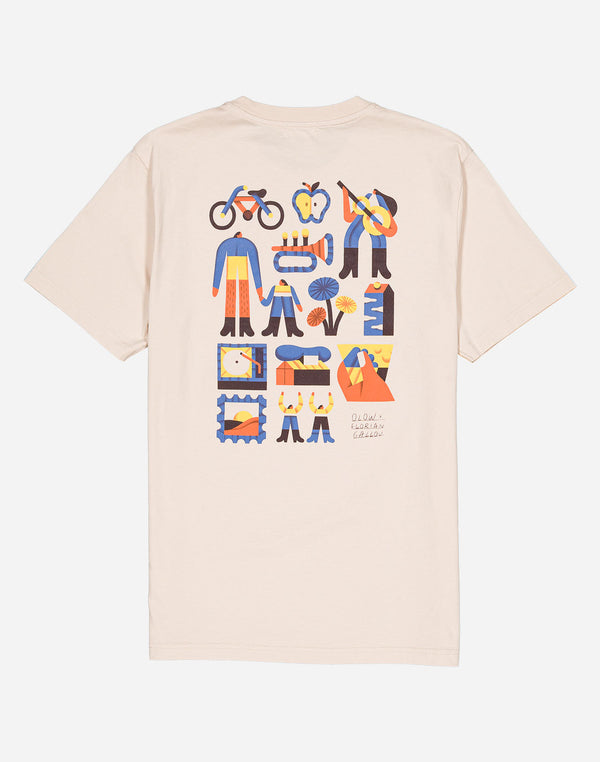 Tshirt Ecosystem crème