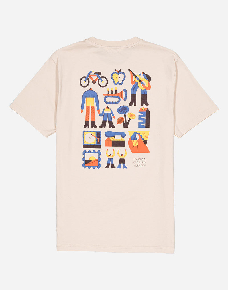 Tshirt Ecosystem crème