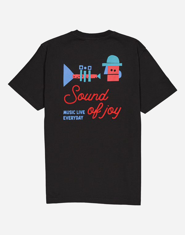 Tshirt Fanfare noir carbone