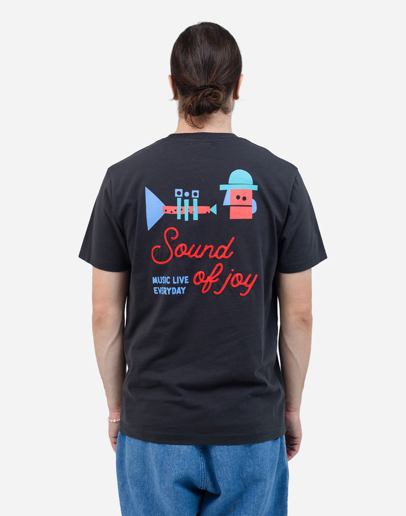 Tshirt Fanfare noir carbone