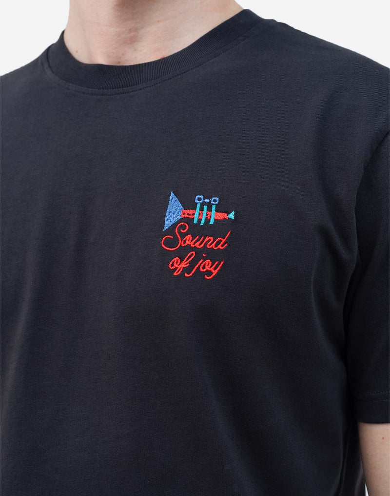 Tshirt Fanfare noir carbone