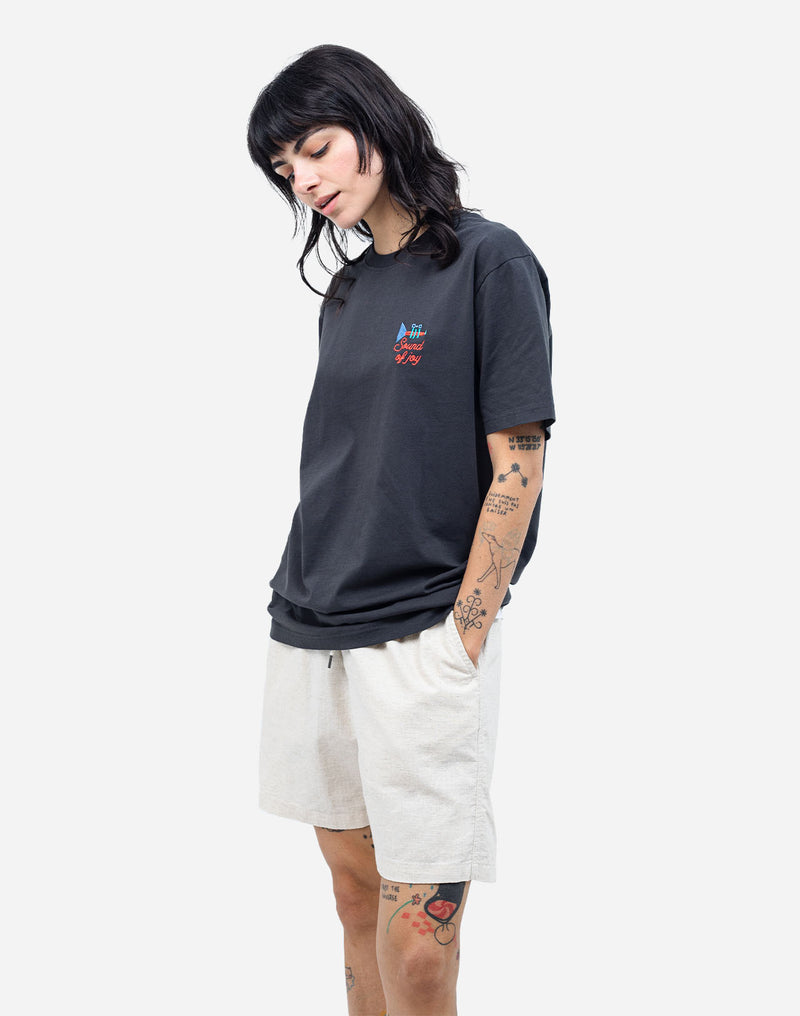 Tshirt Fanfare noir carbone