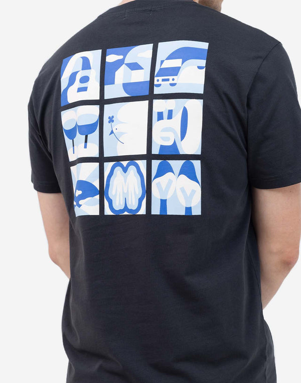 Tshirt Good Time noir carbone