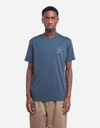 T-shirt Goose bleu acier