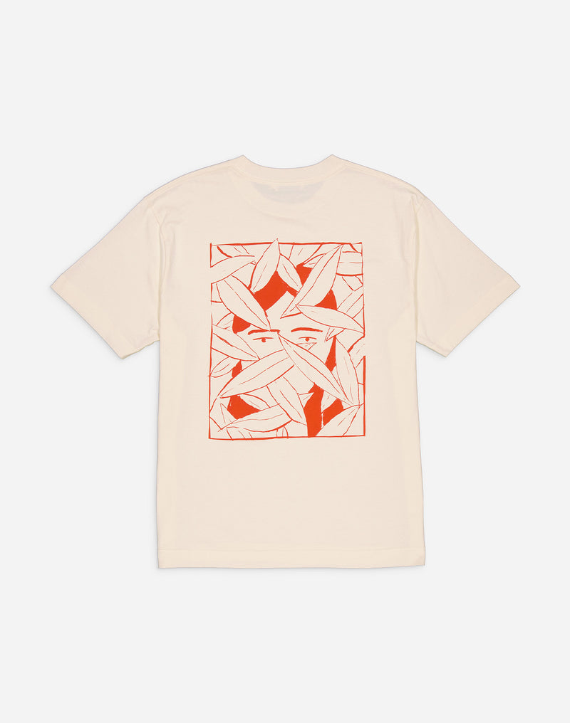 T-shirt Hiden ivoire ample