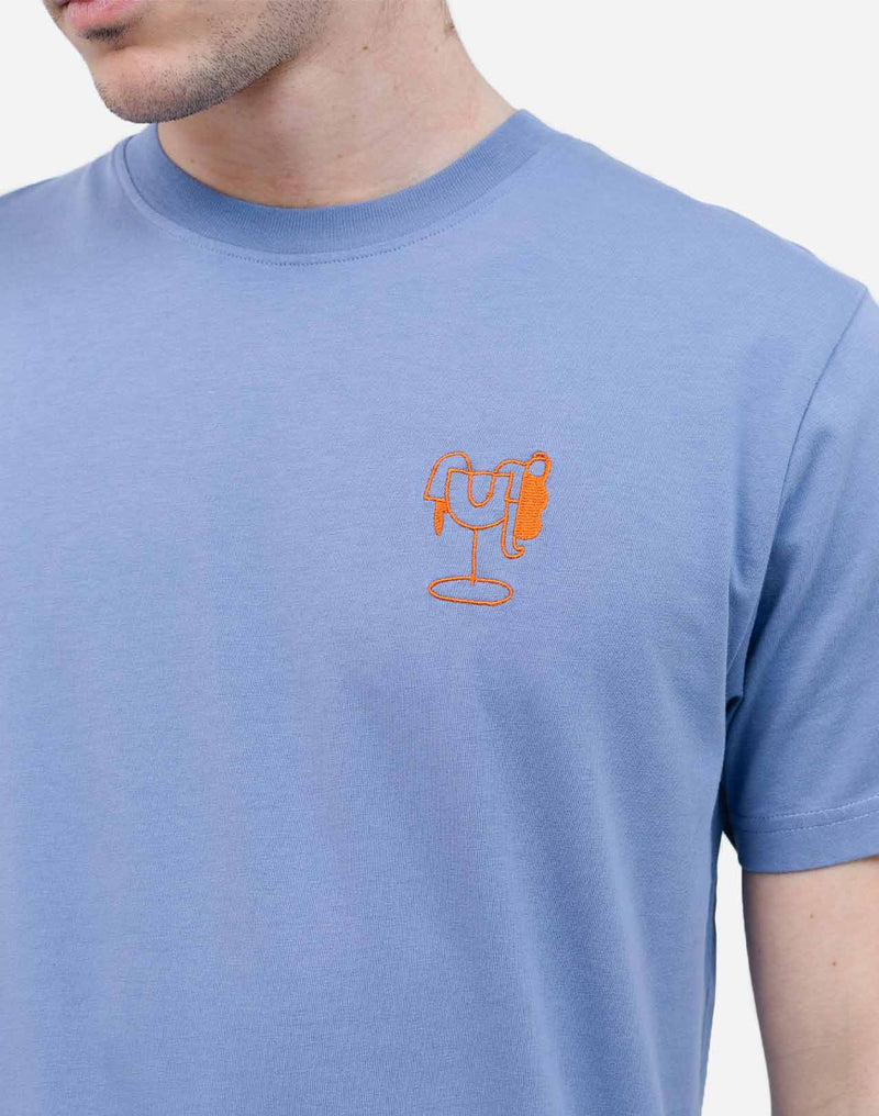 Tshirt Ivresse bleu azur