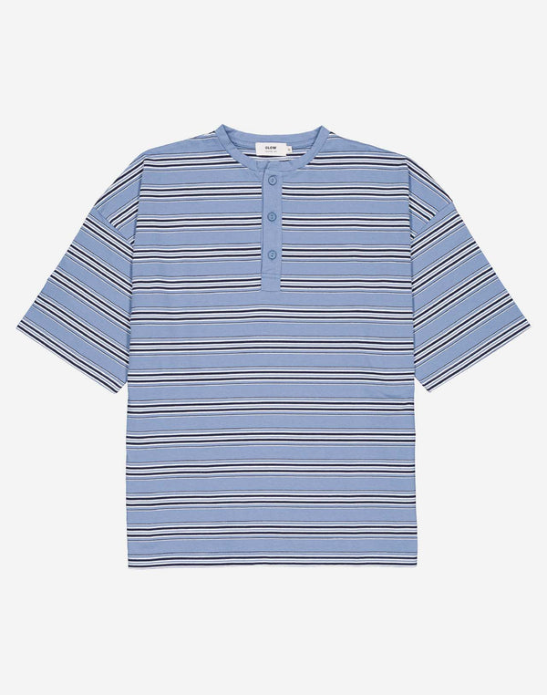 Tshirt ample Omi bleu azur