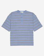 Tshirt ample Omi bleu azur