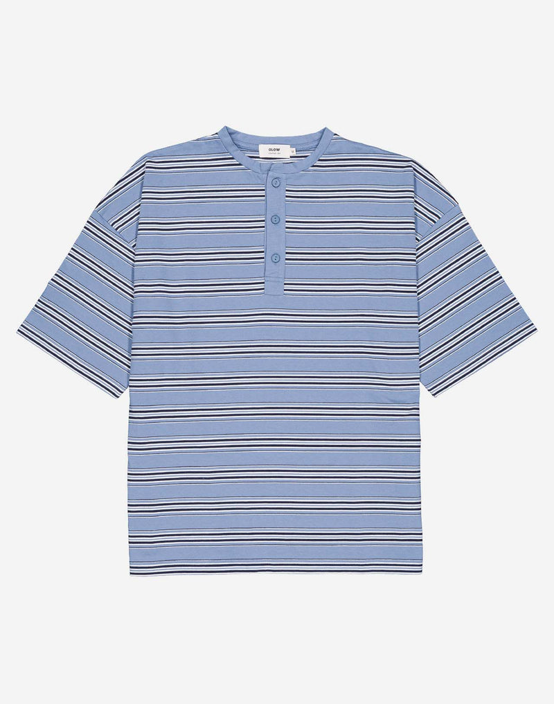 Tshirt ample Omi bleu azur