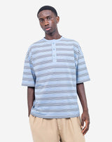 Tshirt ample Omi bleu azur