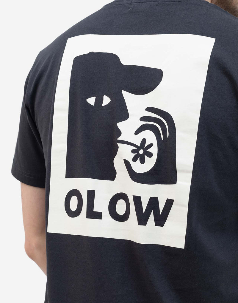 Tshirt Portrait noir carbone