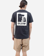 Tshirt Portrait noir carbone