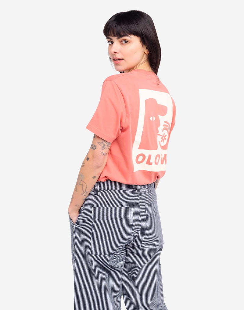 Tshirt Portrait rose minéral