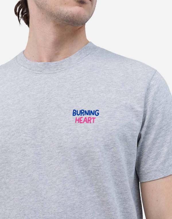 Tshirt Romance gris chiné