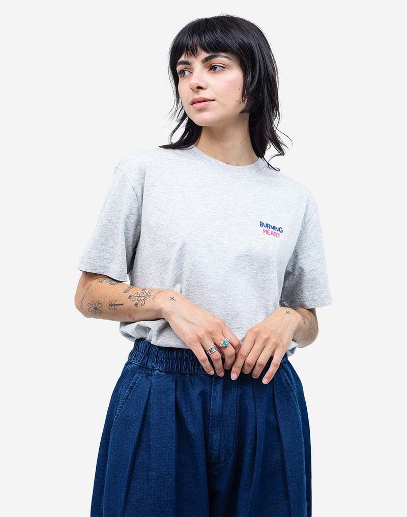 Tshirt Romance gris chiné