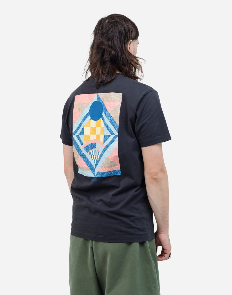 Tshirt Union noir carbone