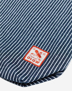 Totebag Toto Stripes denim rayé