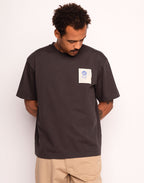 T-Shirt Avec Toi Noir Carbone en coton bio GOTS – OLOW