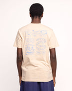 T-Shirt Awake Crème en coton bio GOTS – OLOW