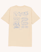 T-Shirt Awake Crème en coton bio GOTS – OLOW