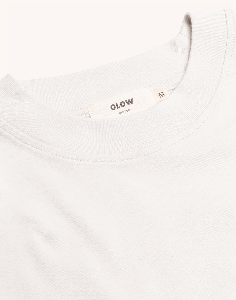 T-Shirt Manches longues Awake Gris Perle en coton bio GOTS – OLOW