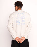 T-Shirt Manches longues Awake Gris Perle en coton bio GOTS – OLOW