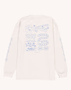 T-Shirt Manches longues Awake Gris Perle en coton bio GOTS – OLOW