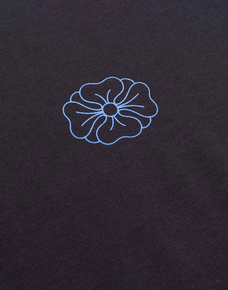 T-Shirt Manches longues Awake Noir Carbone en coton bio GOTS – OLOW