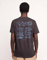 T-Shirt Awake Noir Carbone
