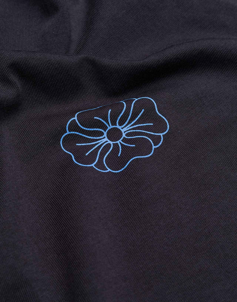 T-Shirt Awake Noir Carbone en coton bio GOTS – OLOW