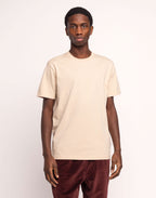 T-Shirt Basico Crème en coton bio GOTS – OLOW