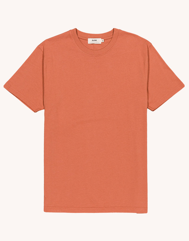 T-Shirt Basico Mandarine en coton bio GOTS – OLOW