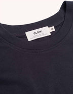 T-Shirt Basico Noir Carbone en coton bio GOTS – OLOW