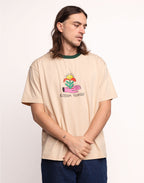T-Shirt Blossom Yourself Crème en coton bio GOTS – OLOW