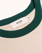 T-Shirt Blossom Yourself Crème en coton bio GOTS – OLOW