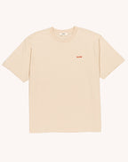 T-Shirt Creative Studio Crème en coton bio GOTS – OLOW