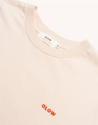 T-Shirt Creative Studio Crème en coton bio GOTS – OLOW