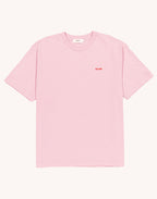 T-Shirt Creative Studio Rose Lila en coton bio GOTS – OLOW