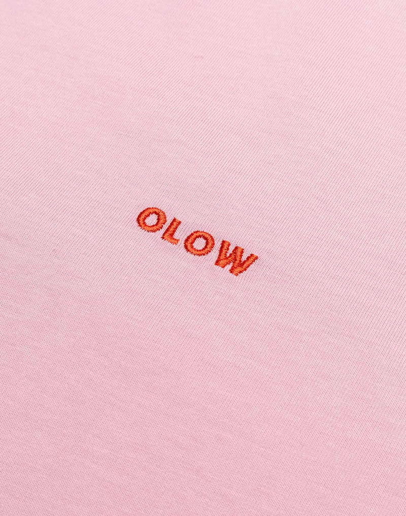 T-Shirt Creative Studio Rose Lila en coton bio GOTS – OLOW