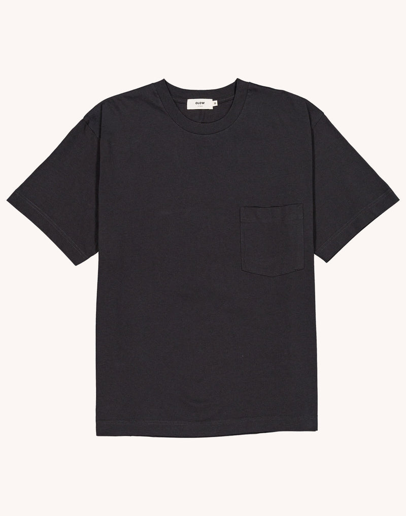 T-Shirt Cruising Noir Carbone en coton bio GOTS – OLOW