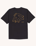 T-Shirt Cruising Noir Carbone en coton bio GOTS – OLOW