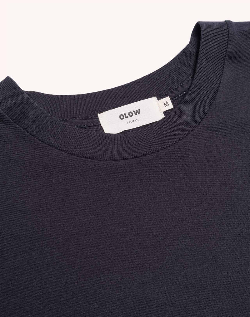 T-Shirt Cruising Noir Carbone en coton bio GOTS – OLOW